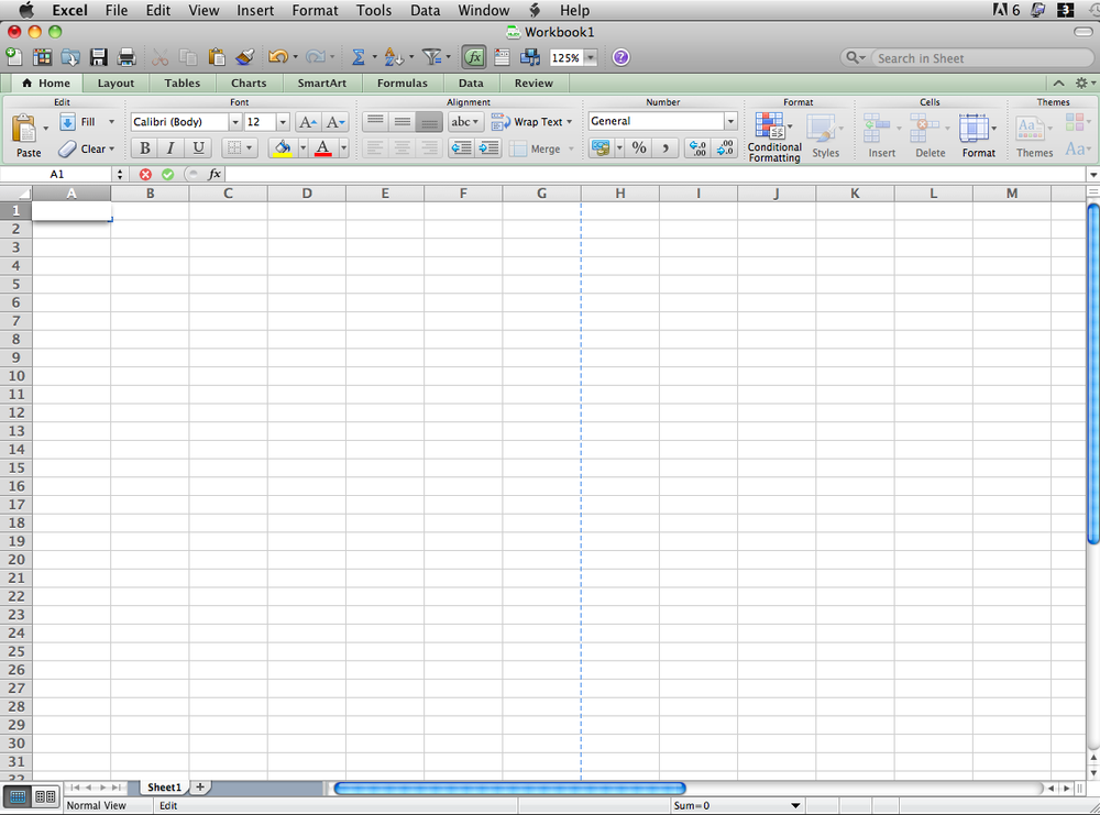 excel for mac os x 10.4.11
